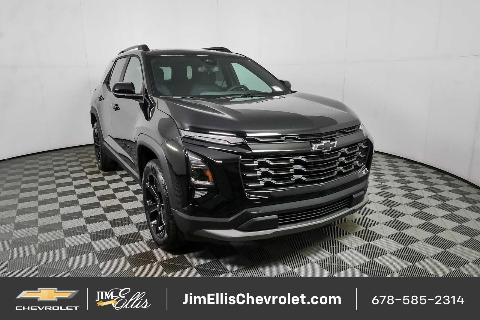 Mosaic Black Metallic 2026 Chevrolet Equinox SUV / Crossover Front-Wheel Drive Continuously Variable Transmission