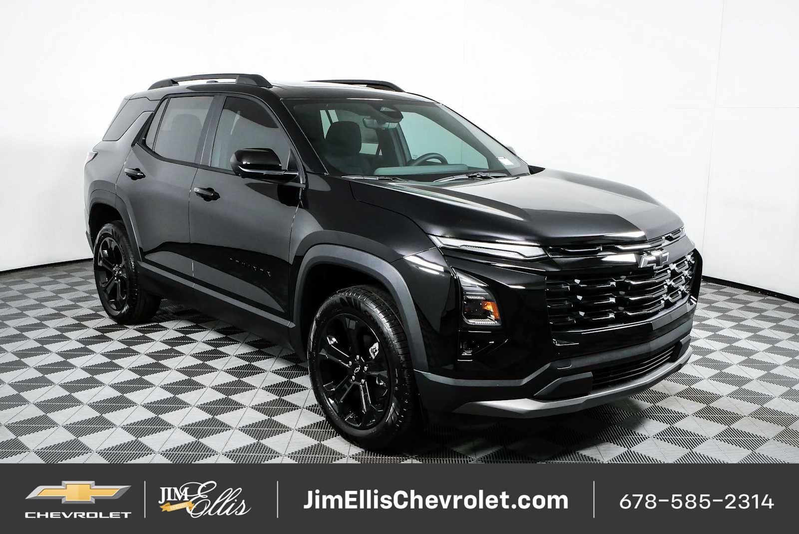 Mosaic Black Metallic 2026 Chevrolet Equinox SUV / Crossover Front-Wheel Drive Continuously Variable Transmission