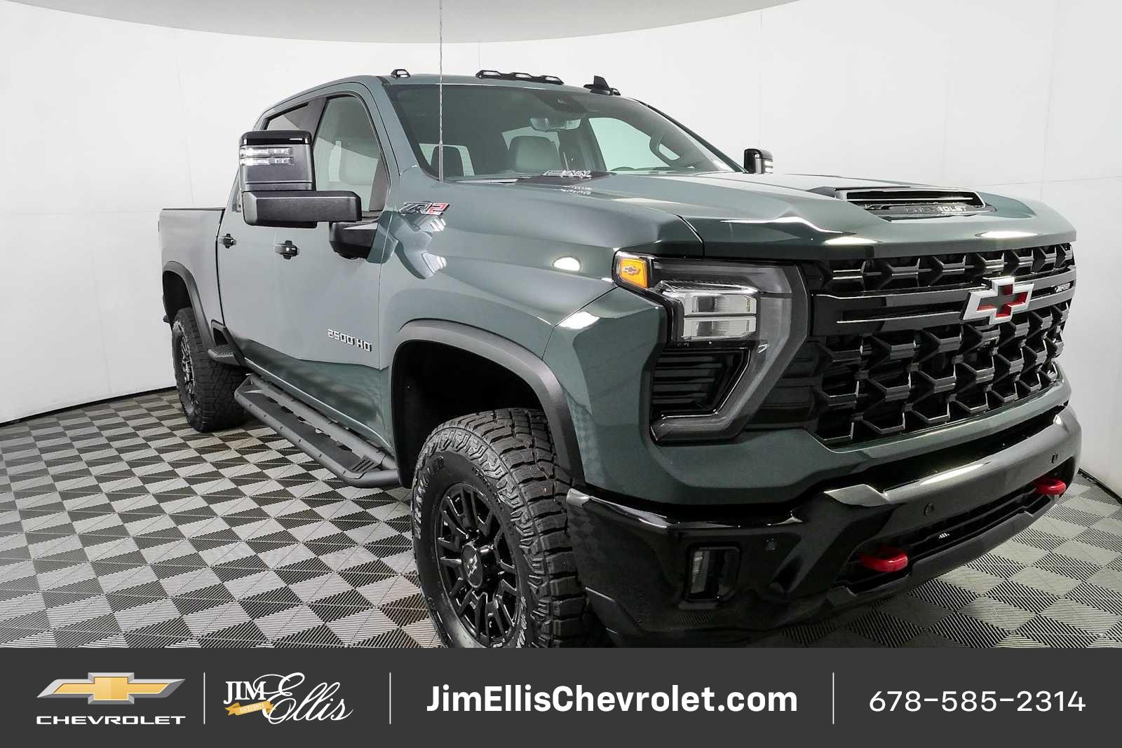 Cypress Gray 2026 Chevrolet Silverado 2500HD Pickup Truck Four-Wheel Drive Automatic