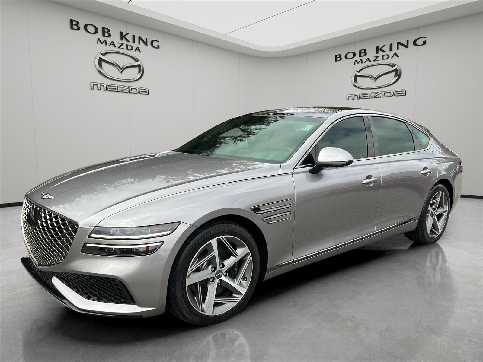 Savile Silver 2023 Genesis G80 3.5T Sport AWD Sedan All-Wheel Drive Automatic