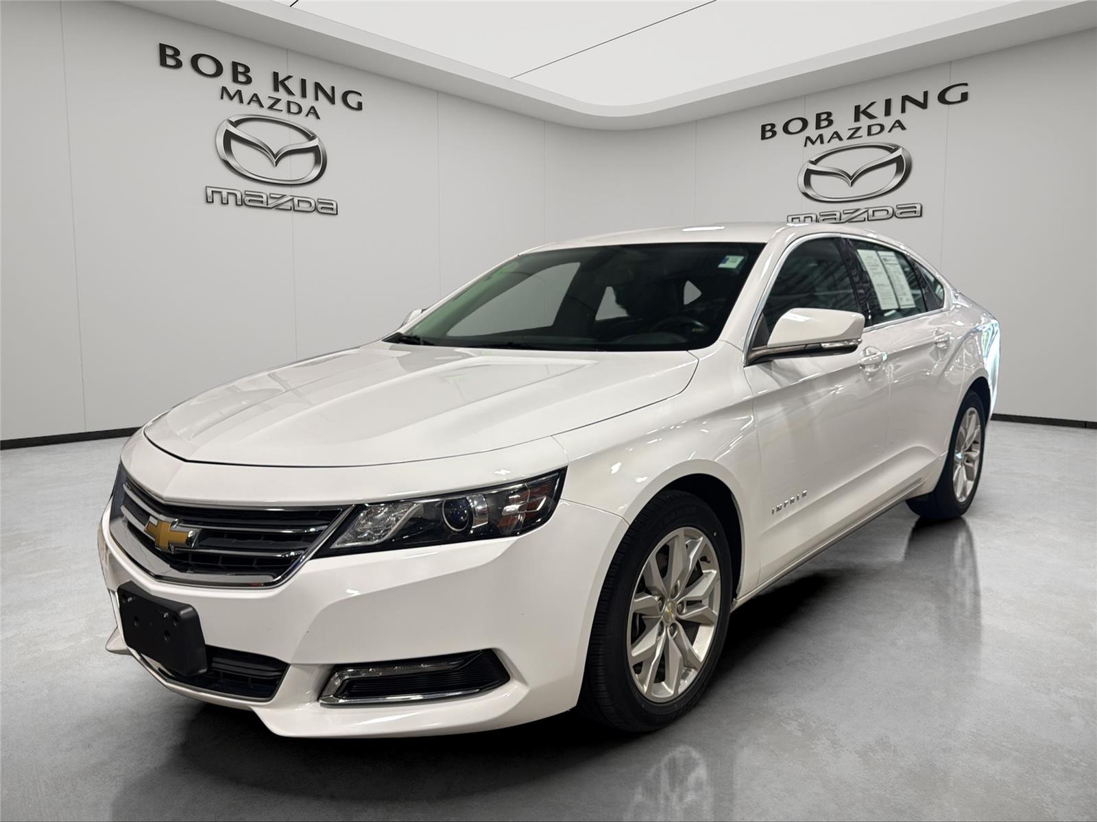 Summit White 2018 Chevrolet Impala LT FWD Sedan Front-Wheel Drive 6-Speed Automatic Overdrive