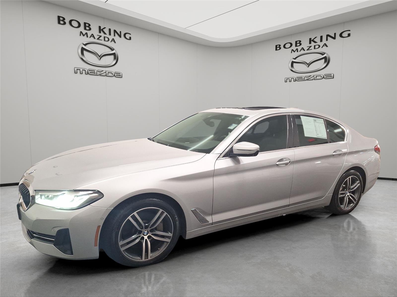 Glacier Silver Metallic 2021 BMW 5 Series 530i xDrive AWD Sedan All-Wheel Drive Automatic
