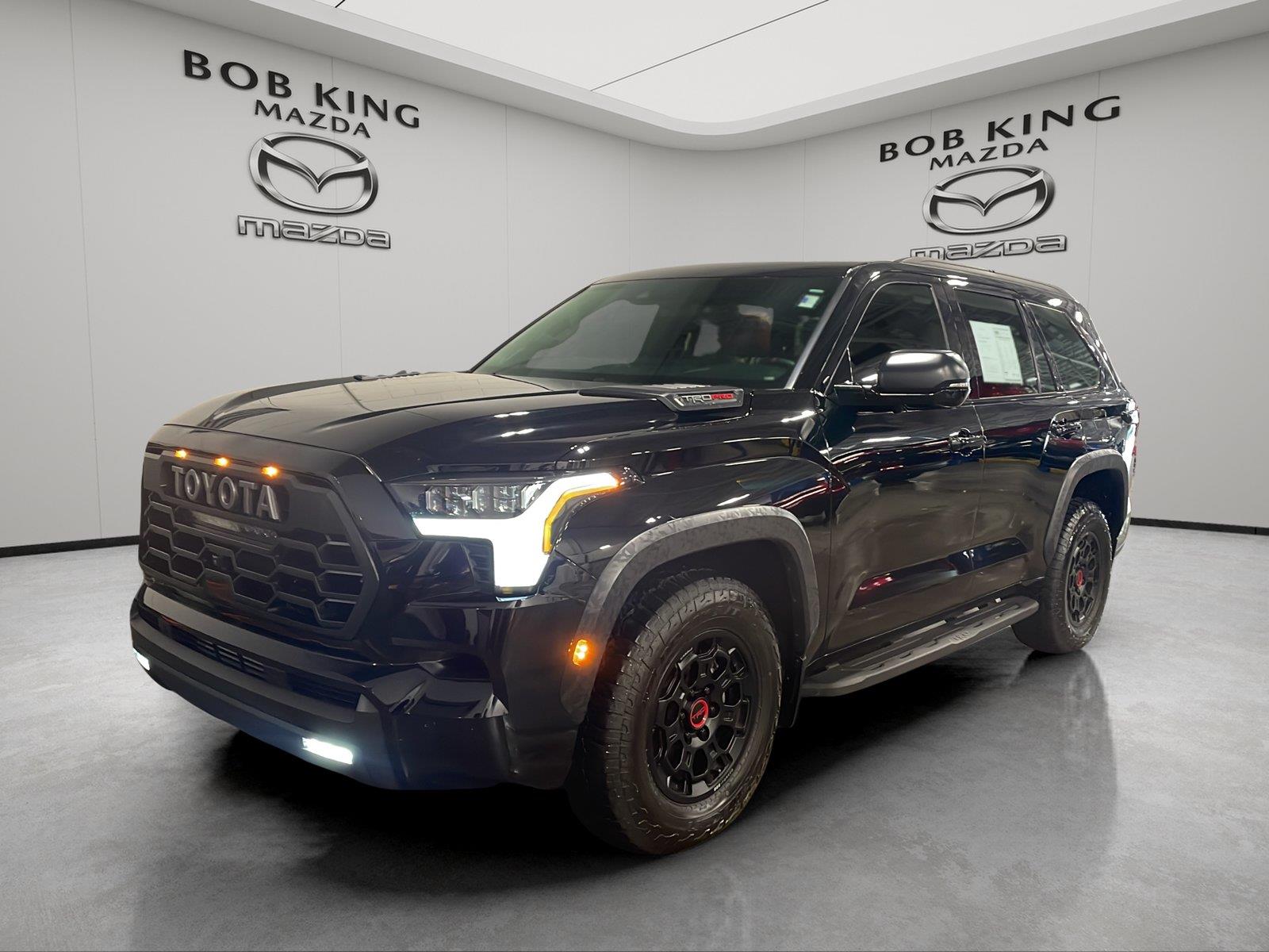 Midnight Black Metallic 2025 Toyota Sequoia SUV / Crossover Four-Wheel Drive Automatic