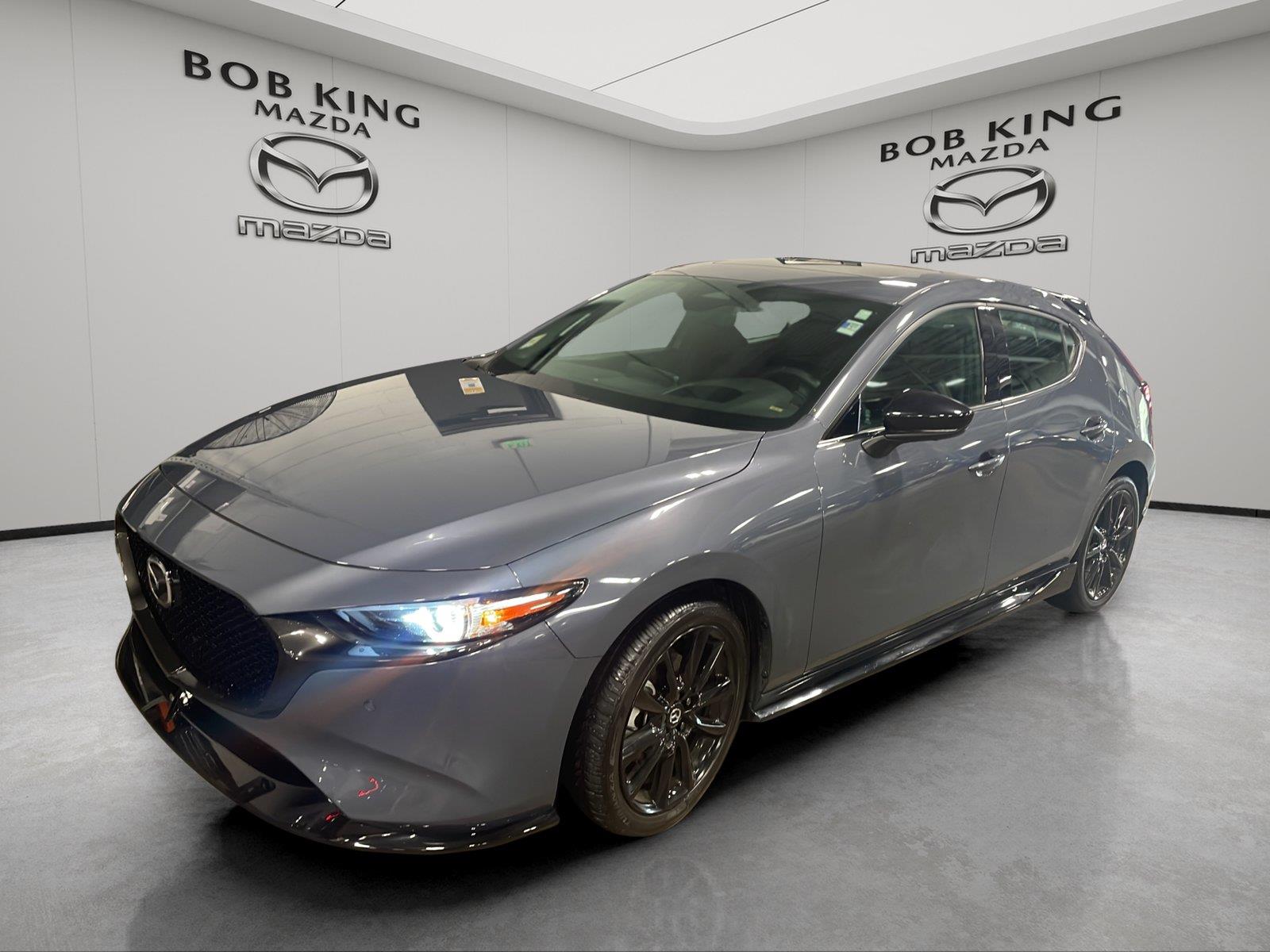 Polymetal Gray Metallic 2024 Mazda MAZDA3 Sedan All-Wheel Drive Automatic