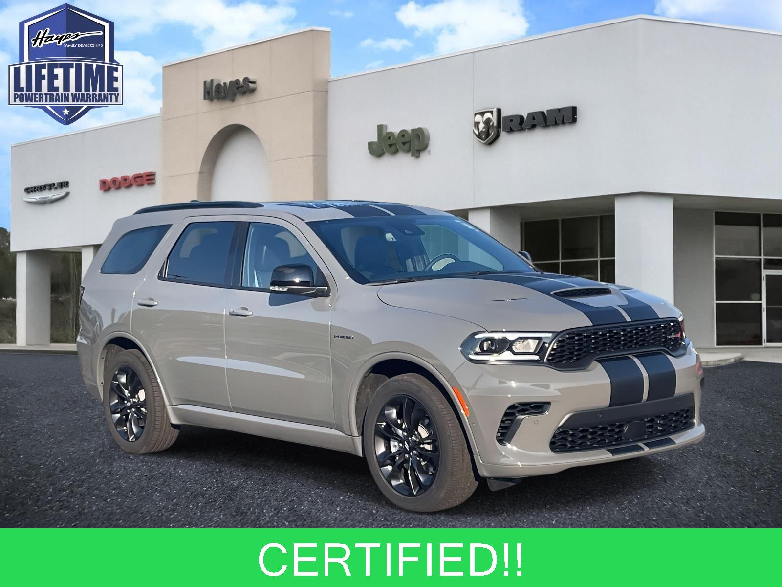 Destroyer Gray Clearcoat 2025 Dodge Durango R/T Plus AWD SUV / Crossover All-Wheel Drive 8-Speed Automatic