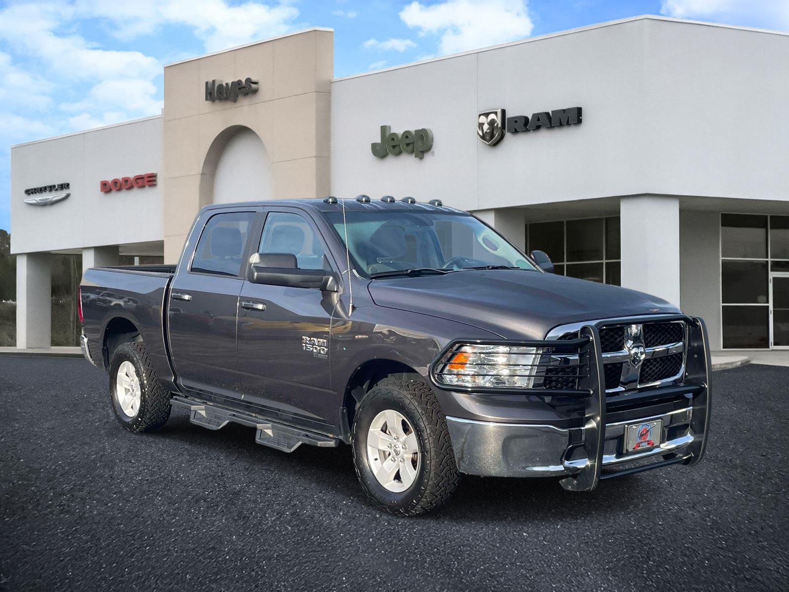 Gray (Granite Crystal Metallic Clearcoat) 2021 RAM 1500 Pickup Truck Four-Wheel Drive 8-Speed Automatic