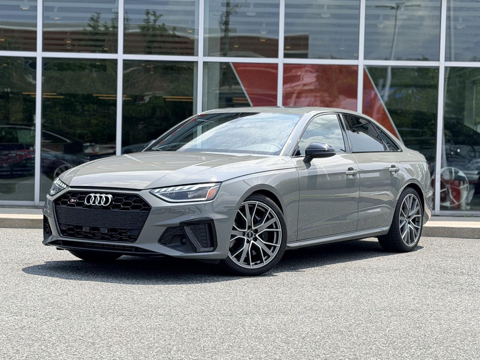 Quantum Gray 2020 Audi S4 Sedan All-Wheel Drive Automatic