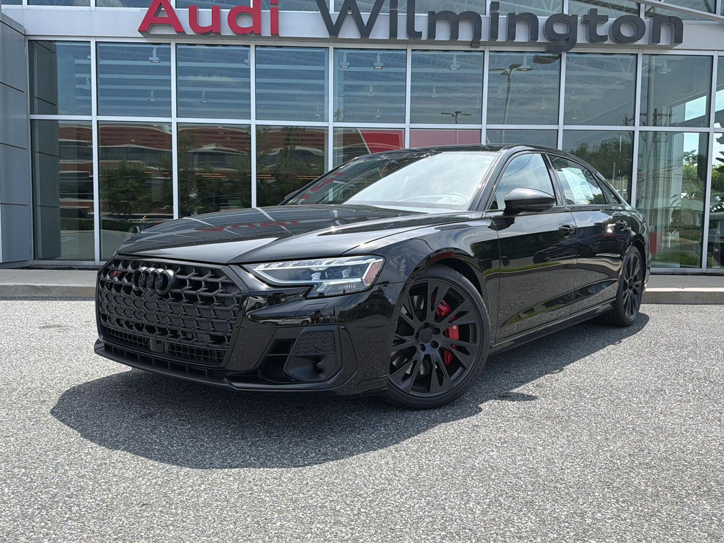 Mythos Black Metallic 2026 Audi S8 Sedan All-Wheel Drive Automatic