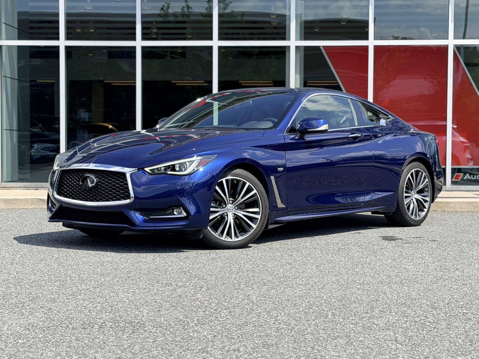 Iridium Blue 2019 INFINITI Q60 Coupe All-Wheel Drive Automatic