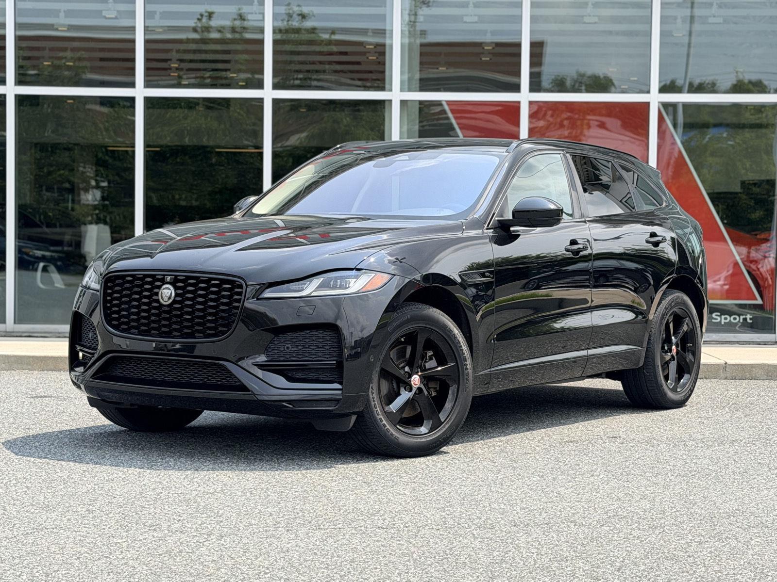 Santorini Black 2021 Jaguar F-PACE SUV / Crossover All-Wheel Drive Automatic
