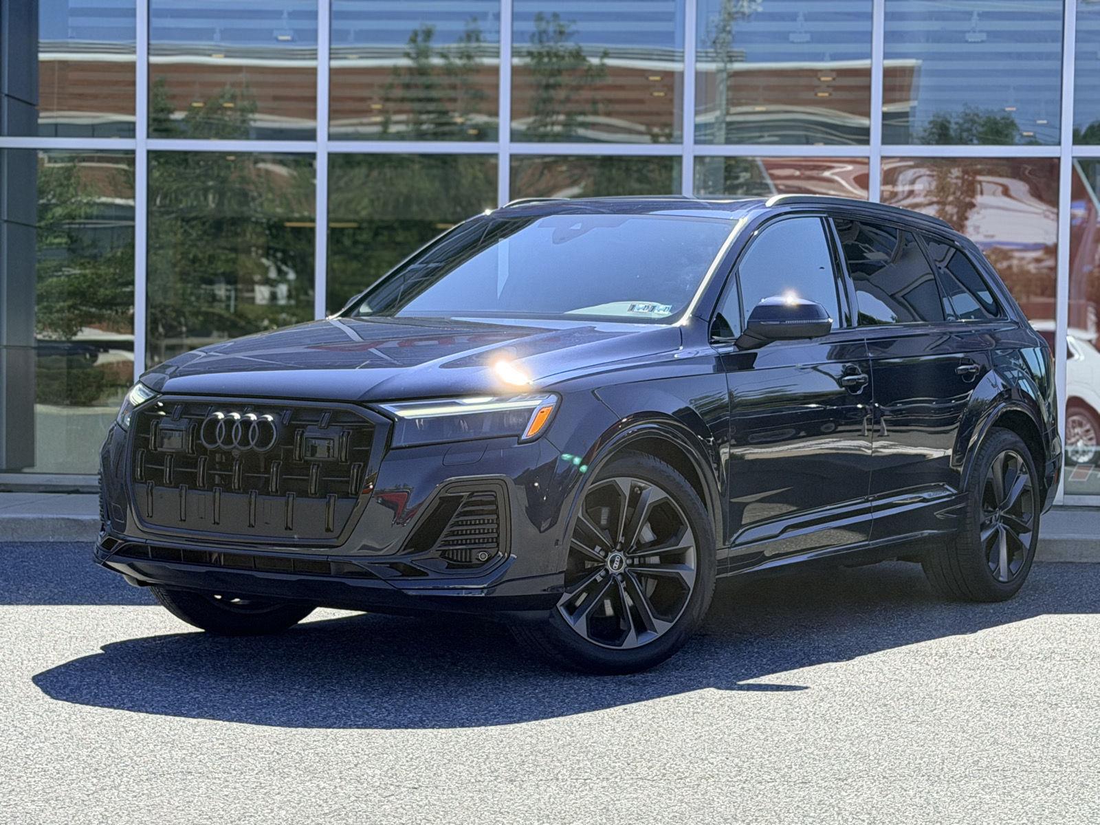 Waitomo Blue Metallic 2025 Audi Q7 SUV / Crossover All-Wheel Drive Automatic