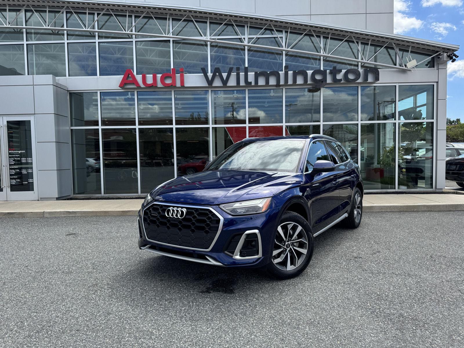 Blue 2024 Audi Q5 SUV / Crossover  