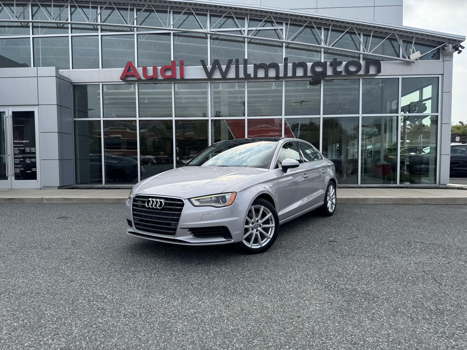 Lotus Gray Metallic 2015 Audi A3 Sedan All-Wheel Drive Automatic