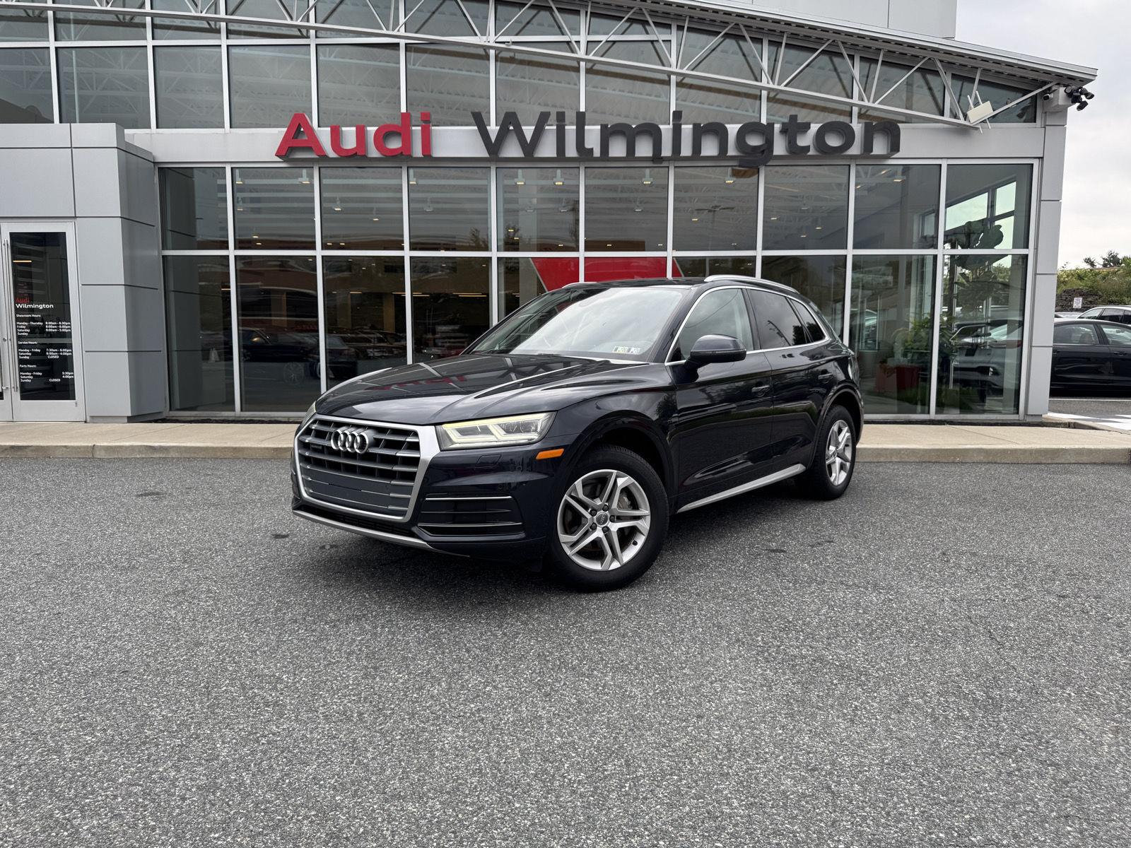 Moonlight Blue Metallic 2018 Audi Q5 SUV / Crossover All-Wheel Drive Automatic