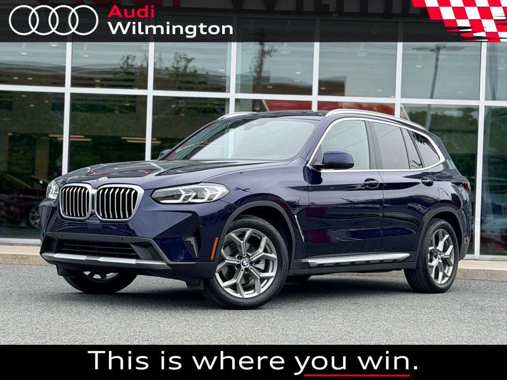 Tanzanite Blue II Metallic 2022 BMW X3 SUV / Crossover All-Wheel Drive Automatic