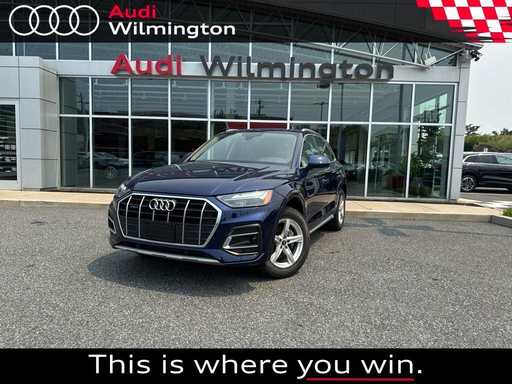 Navarra Blue Metallic 2021 Audi Q5 SUV / Crossover All-Wheel Drive Automatic