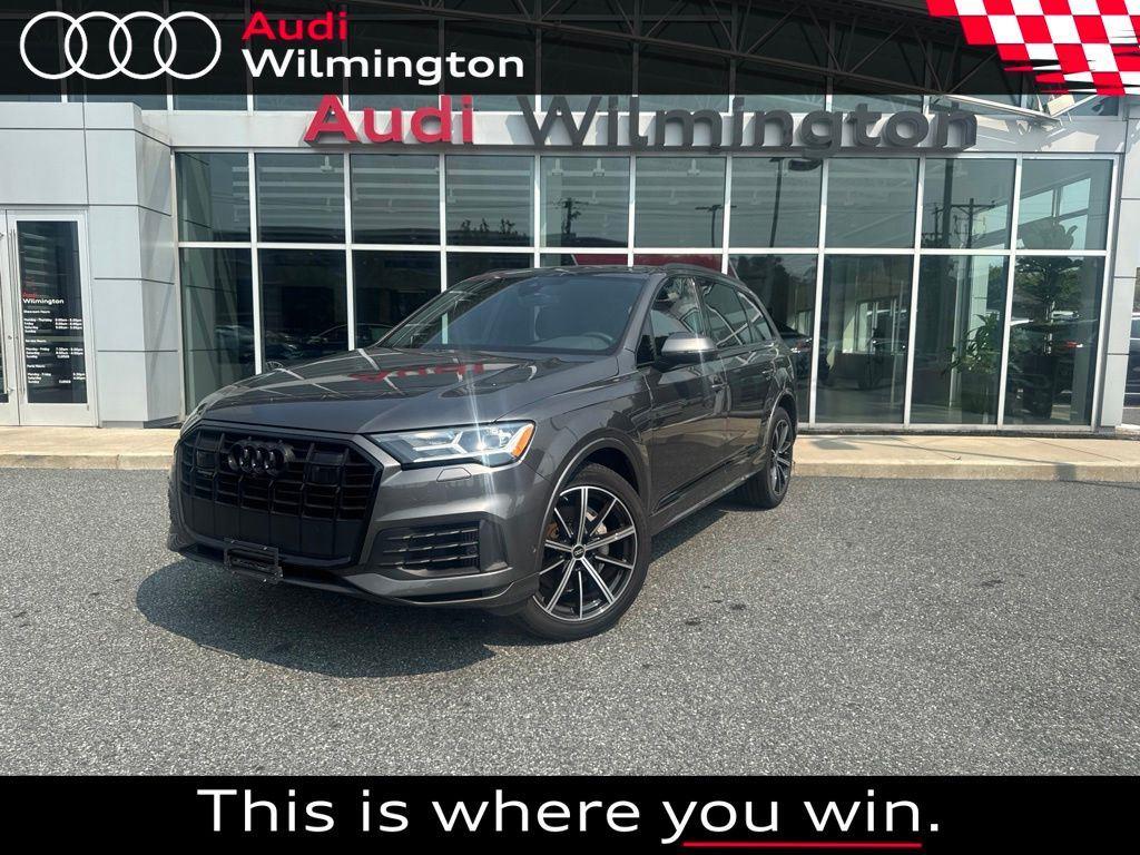 Samurai Gray Metallic 2022 Audi Q7 SUV / Crossover All-Wheel Drive Automatic