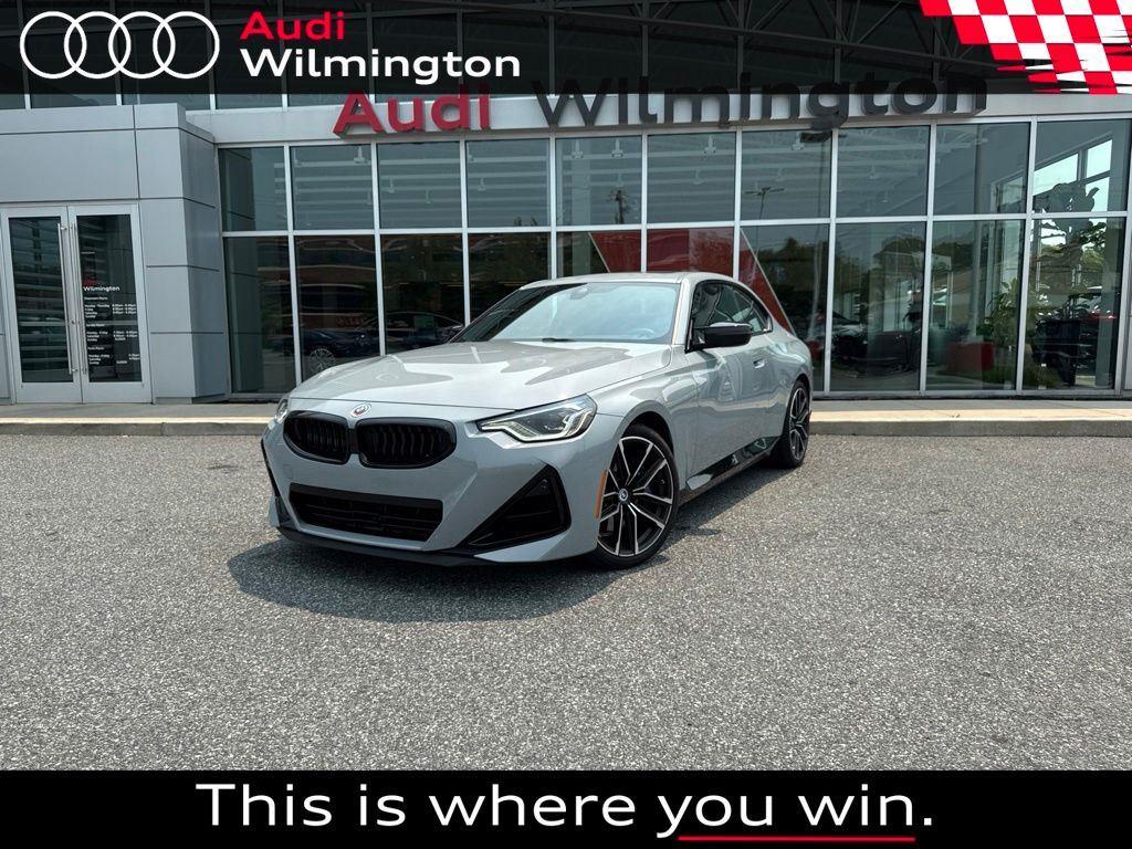 Brooklyn Gray Metallic 2023 BMW 2 Series Coupe All-Wheel Drive 8-Speed Automatic