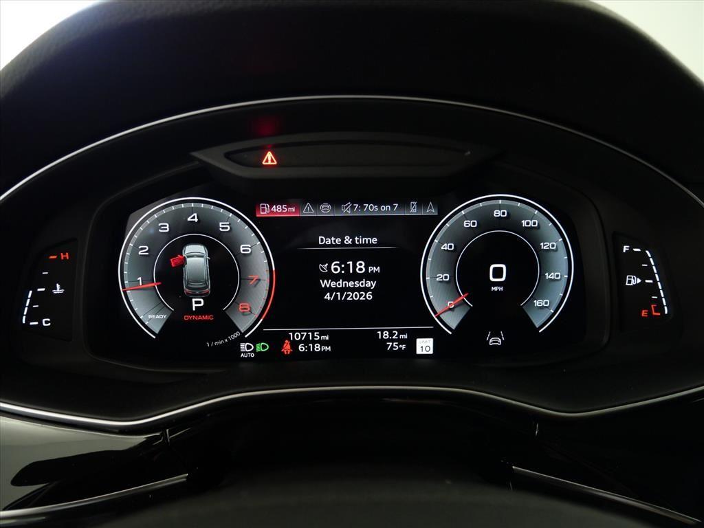 Certified Used 2025 Satellite Silver Metallic Audi Premium Plus image 18