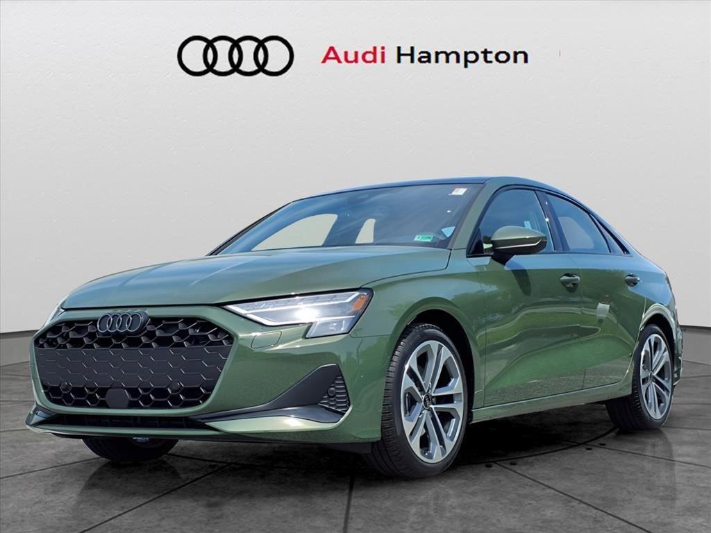 District Green Metallic 2025 Audi A3 quattro Premium Plus 40 TFSI Sedan All-Wheel Drive Automatic