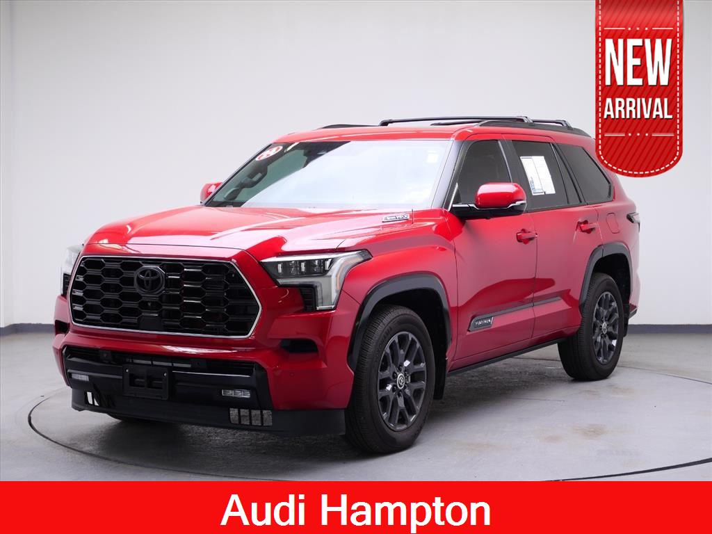 Supersonic Red 2024 Toyota Sequoia Platinum 4WD SUV / Crossover Four-Wheel Drive Automatic