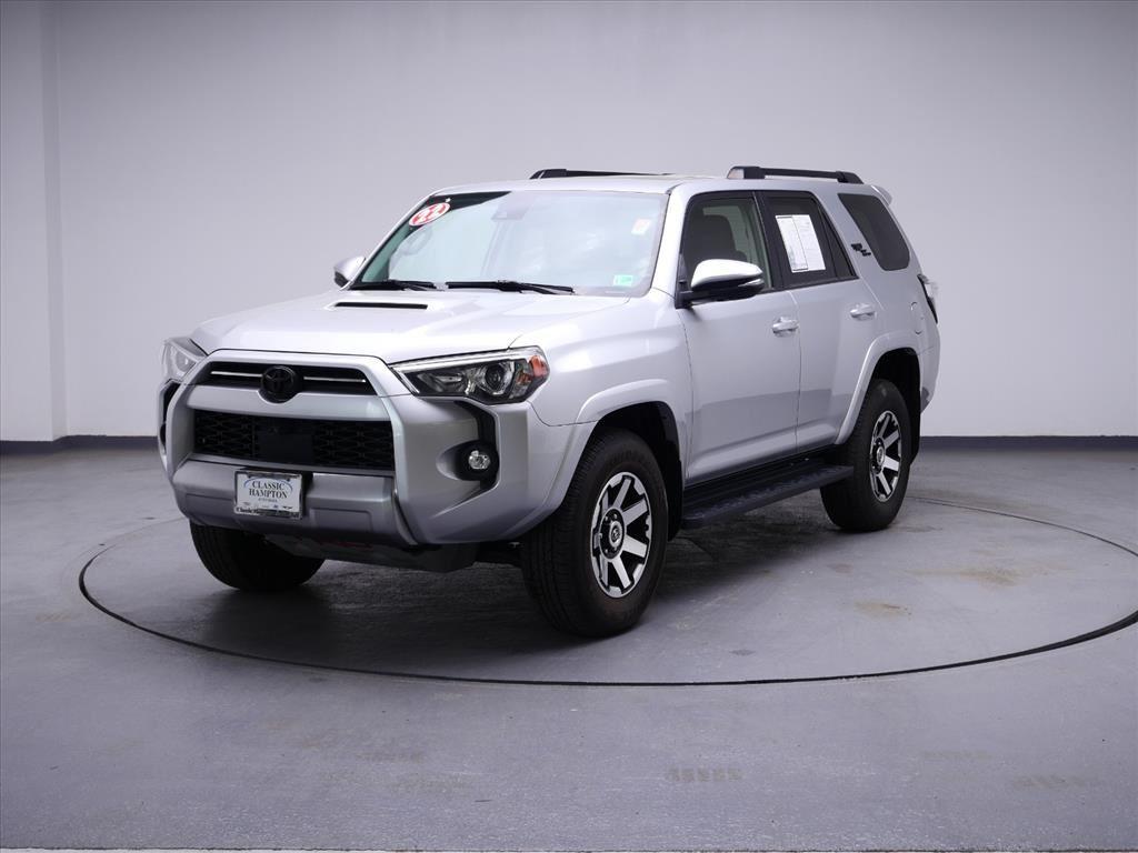 Classic Silver Metallic 2022 Toyota 4Runner TRD Off-Road Premium 4WD SUV / Crossover Four-Wheel Drive Automatic