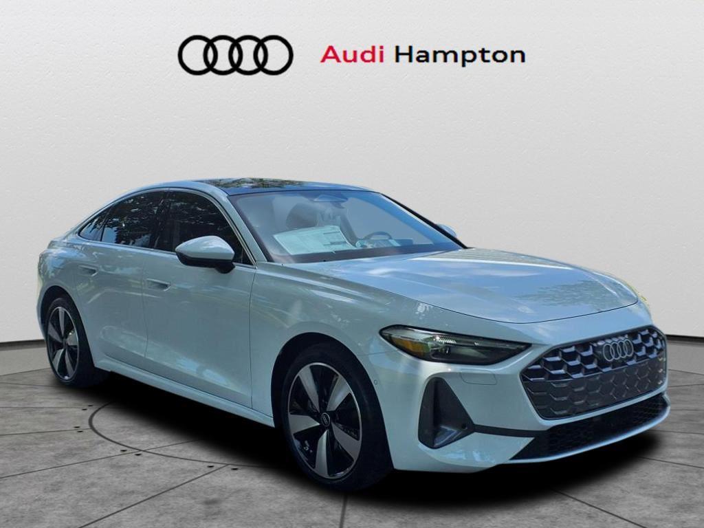 Glacier White Metallic 2025 Audi A5 quattro Premium Sedan Sedan All-Wheel Drive Automatic