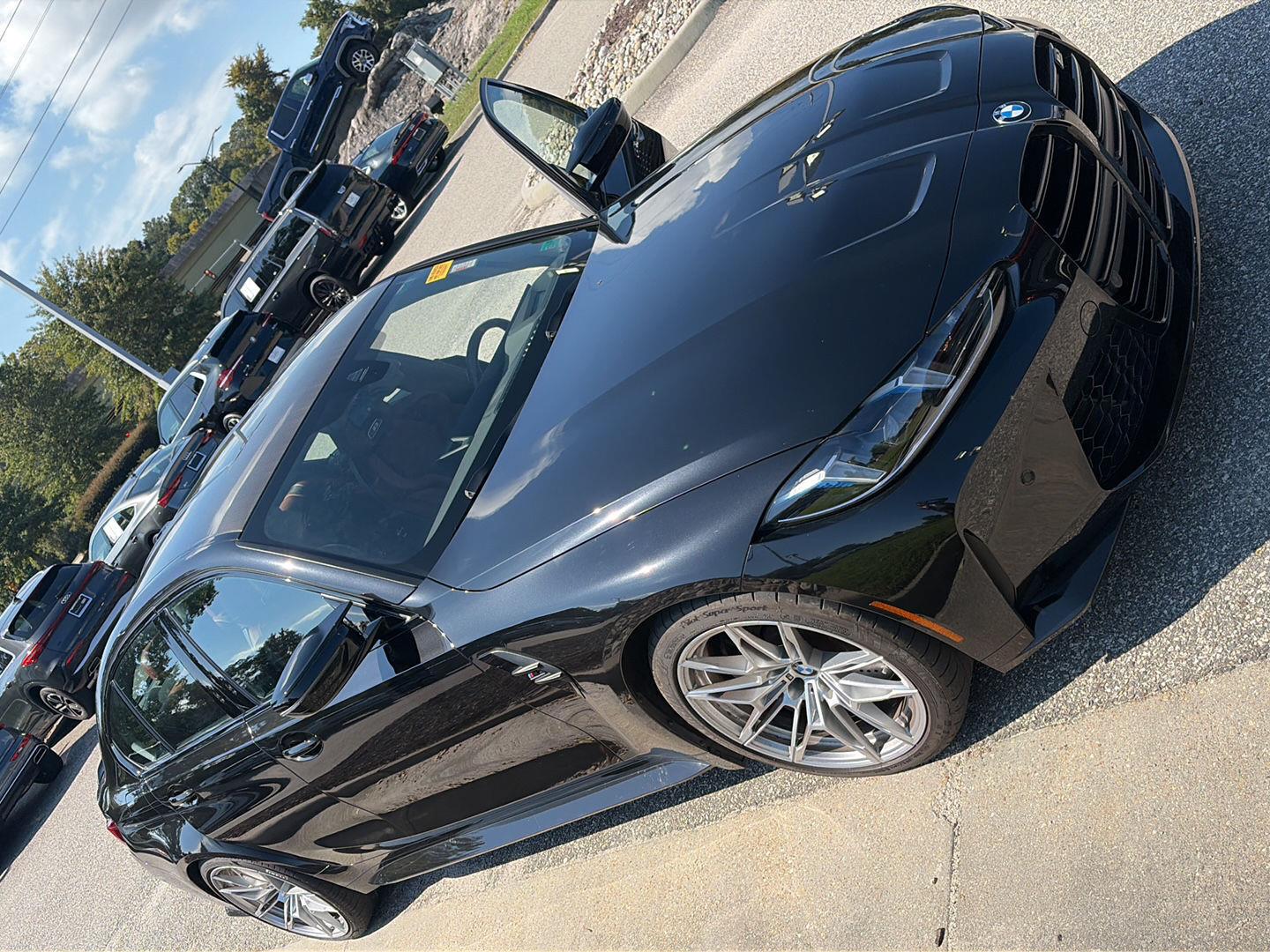Used 2025 Black Sapphire Metallic BMW Competition image 8
