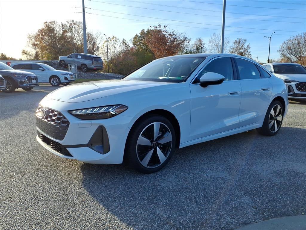 Glacier White Metallic 2025 Audi A5 quattro Premium Plus Sedan Sedan All-Wheel Drive Automatic
