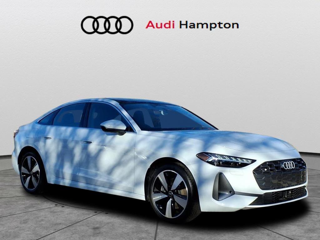 Certified Used 2025 Glacier White Metallic Audi Premium Plus image 3
