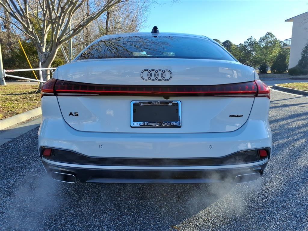 Certified Used 2025 Glacier White Metallic Audi Premium Plus image 5