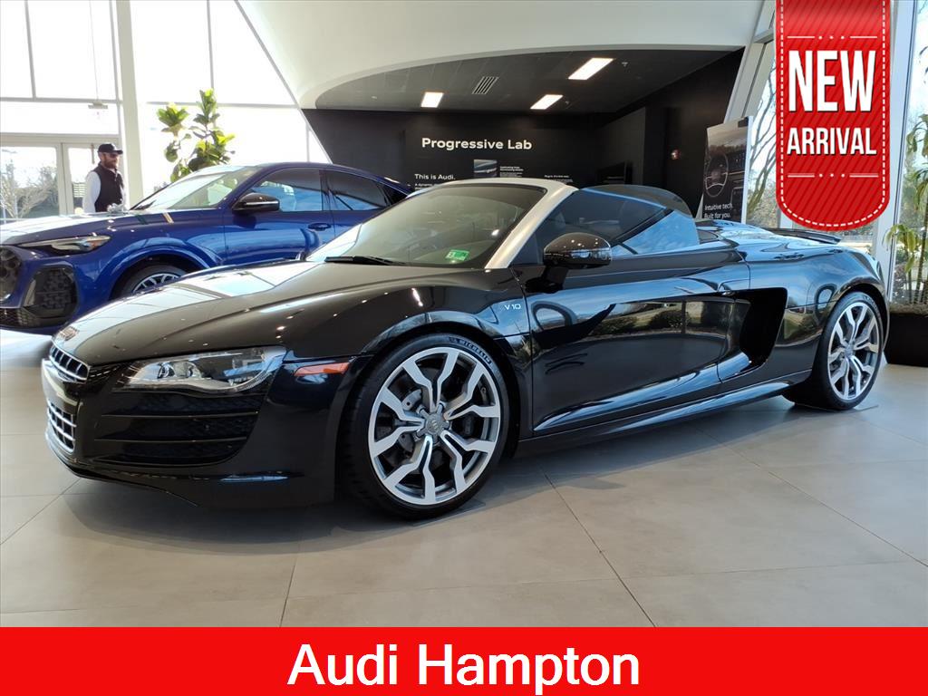 Phantom Black Pearl 2011 Audi R8 5.2 quattro Spyder AWD Convertible All-Wheel Drive Automatic