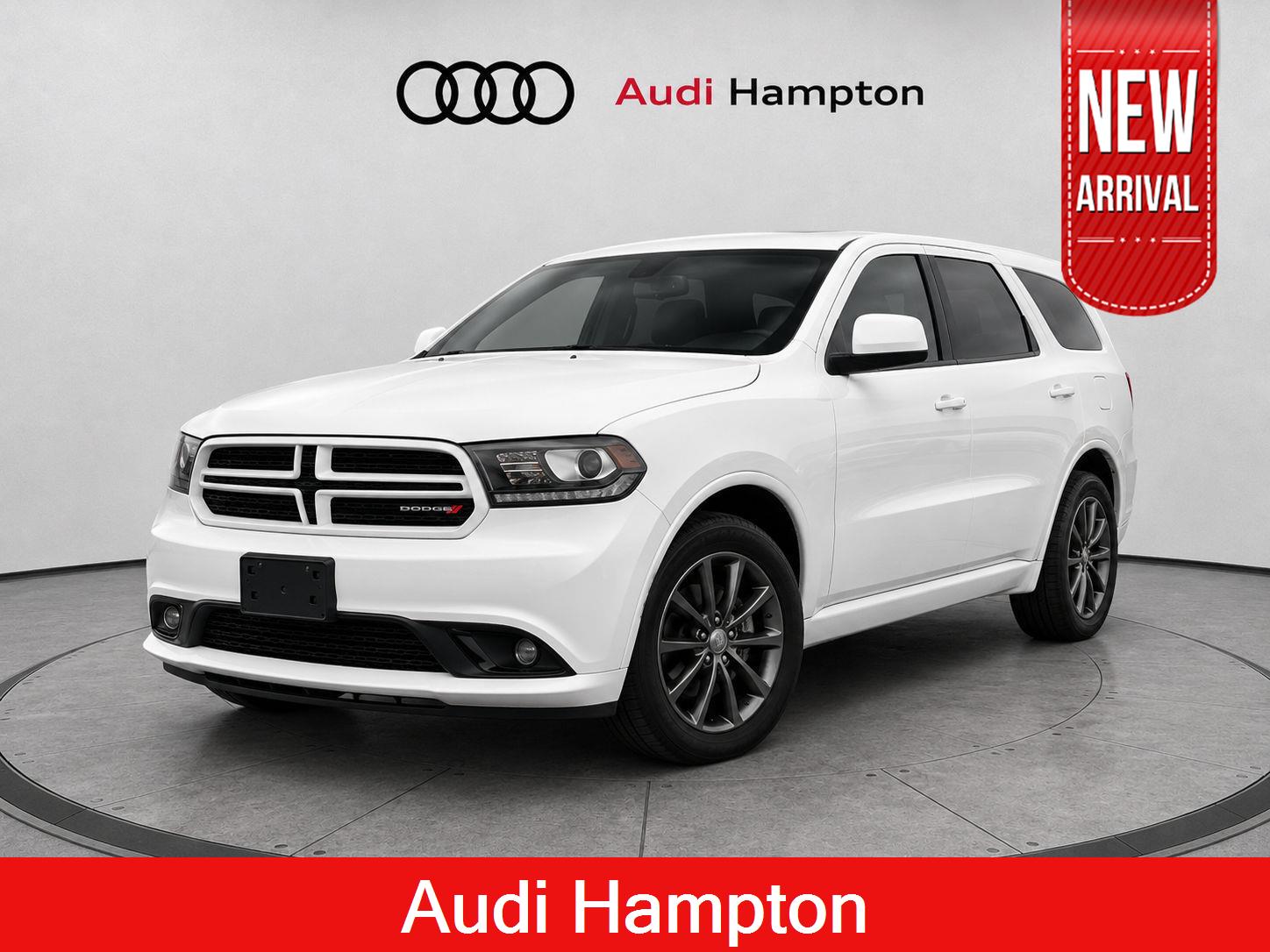 Vice White 2018 Dodge Durango SUV / Crossover Rear-Wheel Drive 8-Speed Automatic