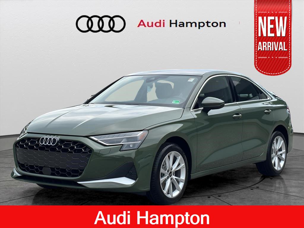 District Green Metallic 2025 Audi A3 quattro Premium Plus 40 TFSI Sedan All-Wheel Drive Automatic