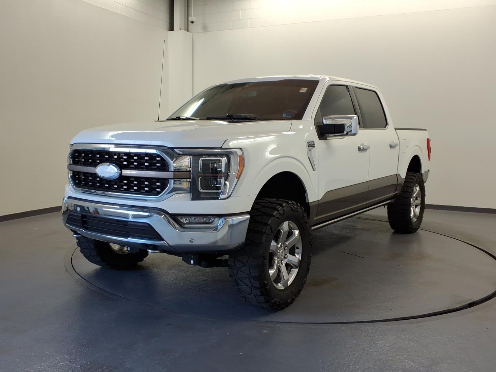 Star White Metallic Tri-Coat 2022 Ford F-150 King Ranch SuperCrew 4WD Pickup Truck Four-Wheel Drive Automatic