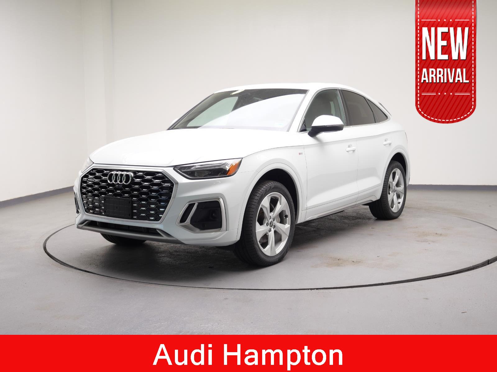 Glacier White Metallic 2024 Audi Q5 Sportback quattro Premium Plus S Line 45 TFSI AWD Sedan All-Wheel Drive Automatic