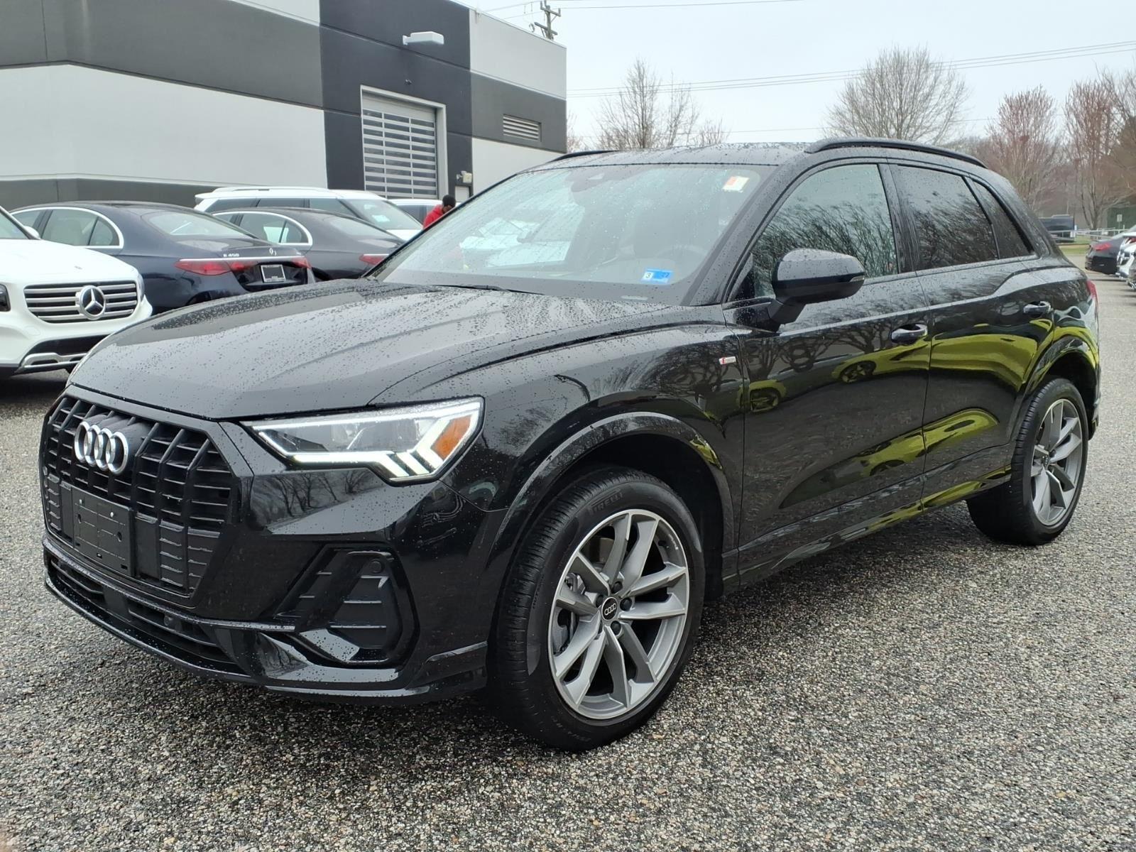 Mythos Black Metallic 2025 Audi Q3 quattro Premium S Line 45 TFSI SUV / Crossover All-Wheel Drive Automatic