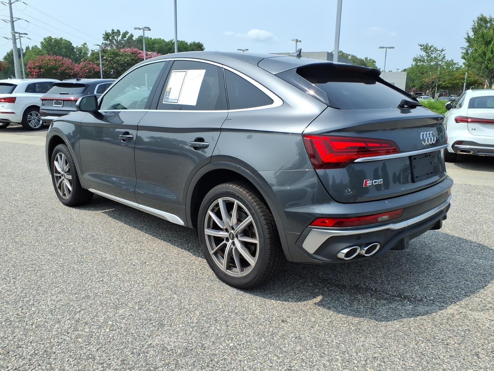 Certified Used 2022 Daytona Gray Pearl Effect Audi Premium Plus image 8
