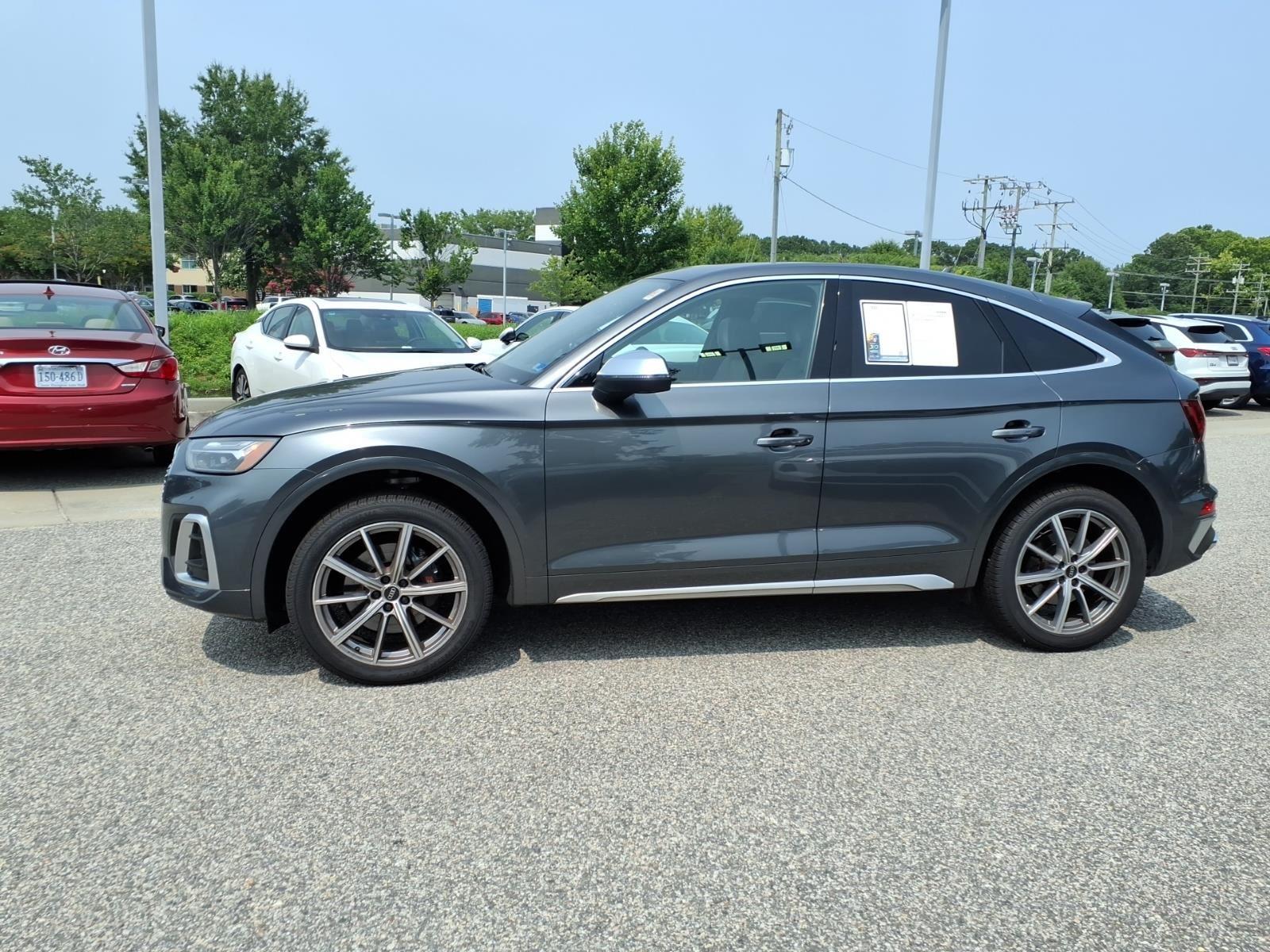 Certified Used 2022 Daytona Gray Pearl Effect Audi Premium Plus image 9