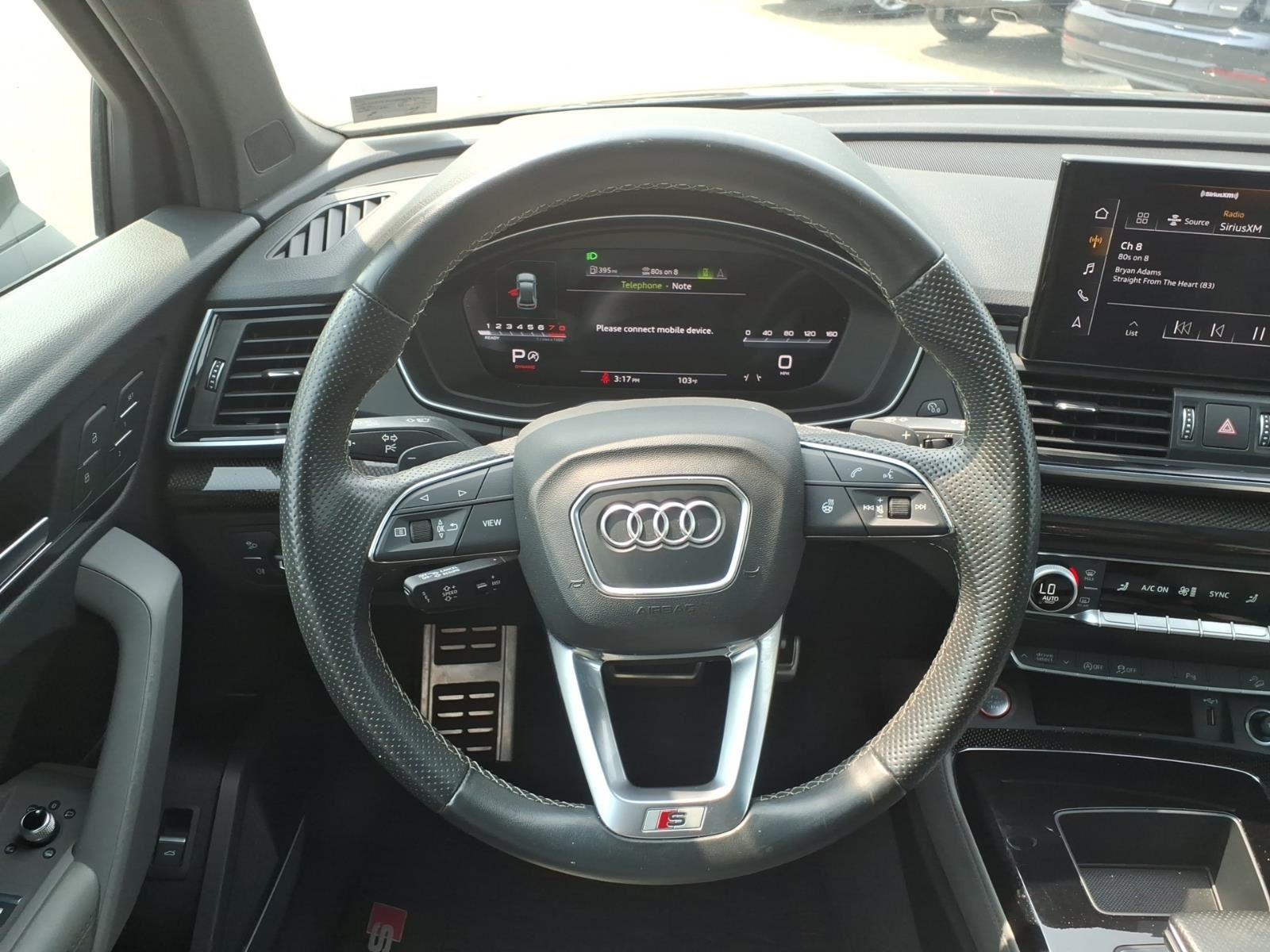 Certified Used 2022 Daytona Gray Pearl Effect Audi Premium Plus image 12