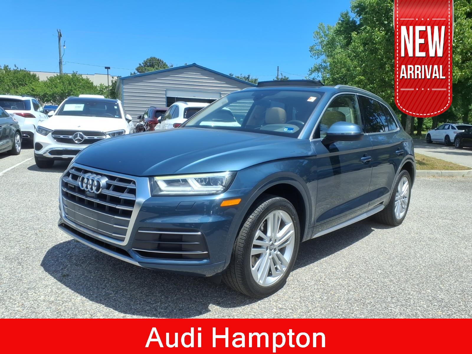 Utopia Blue Metallic 2018 Audi Q5 SUV / Crossover All-Wheel Drive Automatic