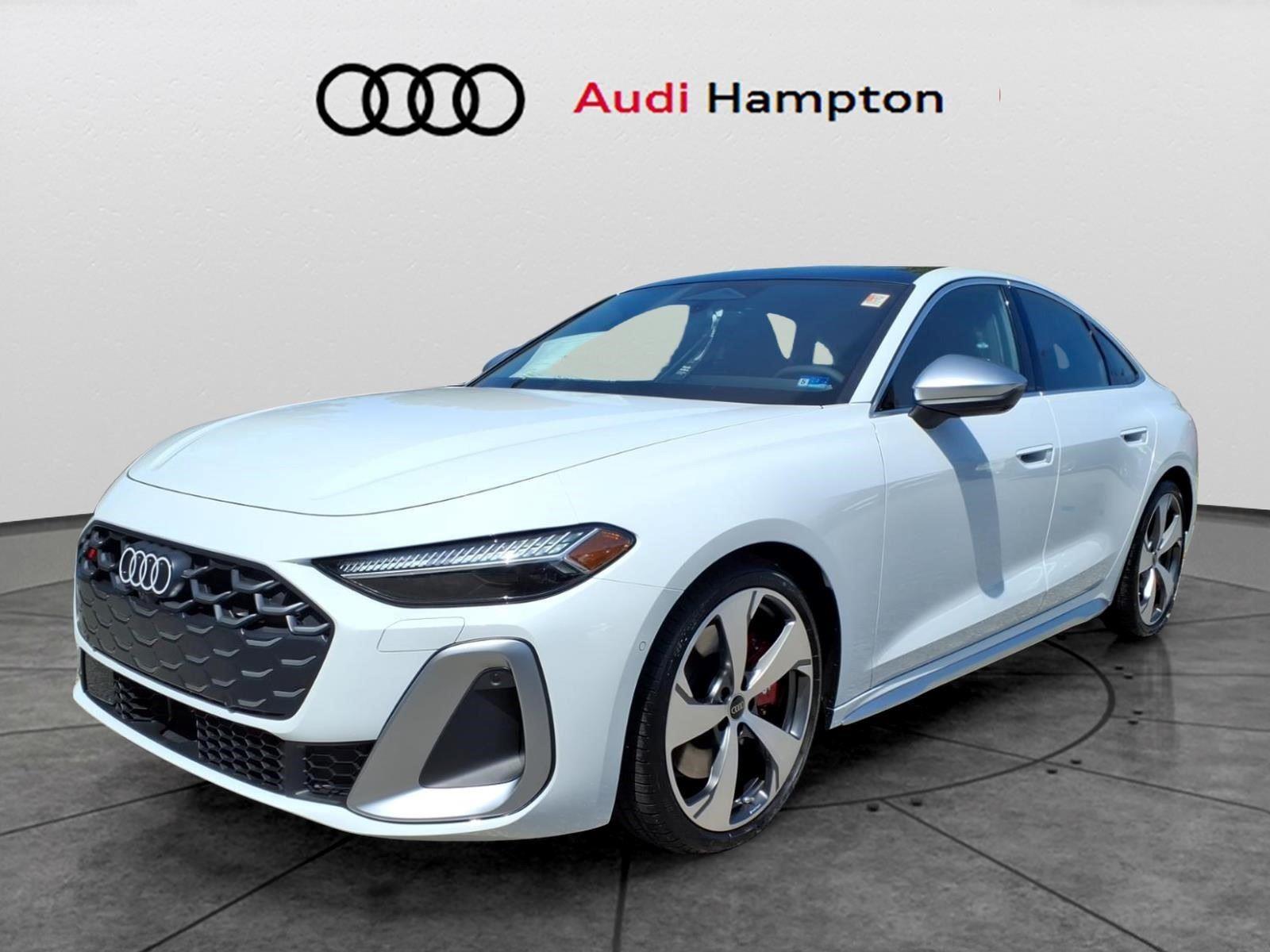 Glacier White Metallic 2026 Audi S5 Sedan All-Wheel Drive Automatic