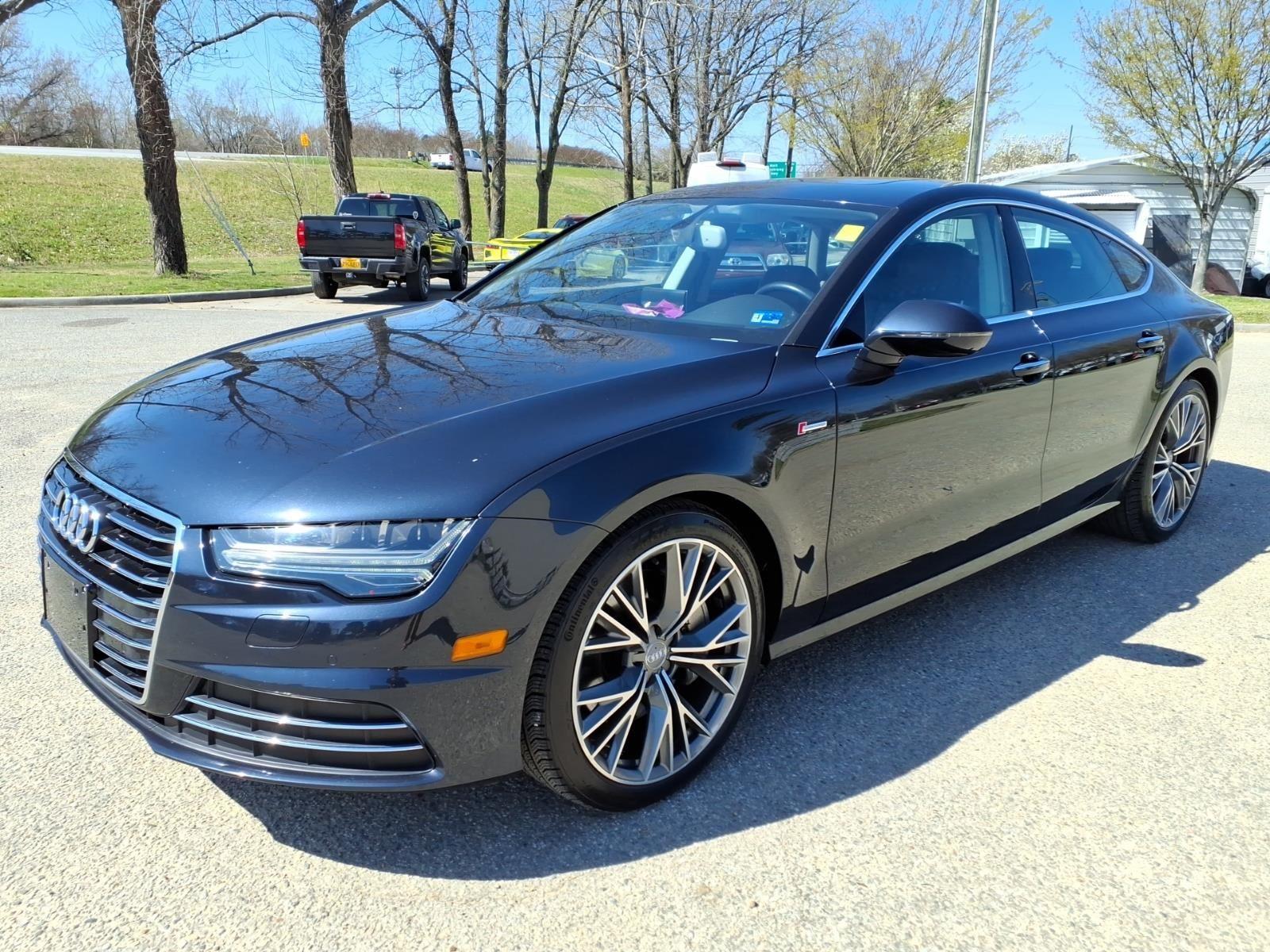 Moonlight Blue Metallic 2016 Audi A7 3.0T quattro Premium Plus AWD Sedan All-Wheel Drive Automatic