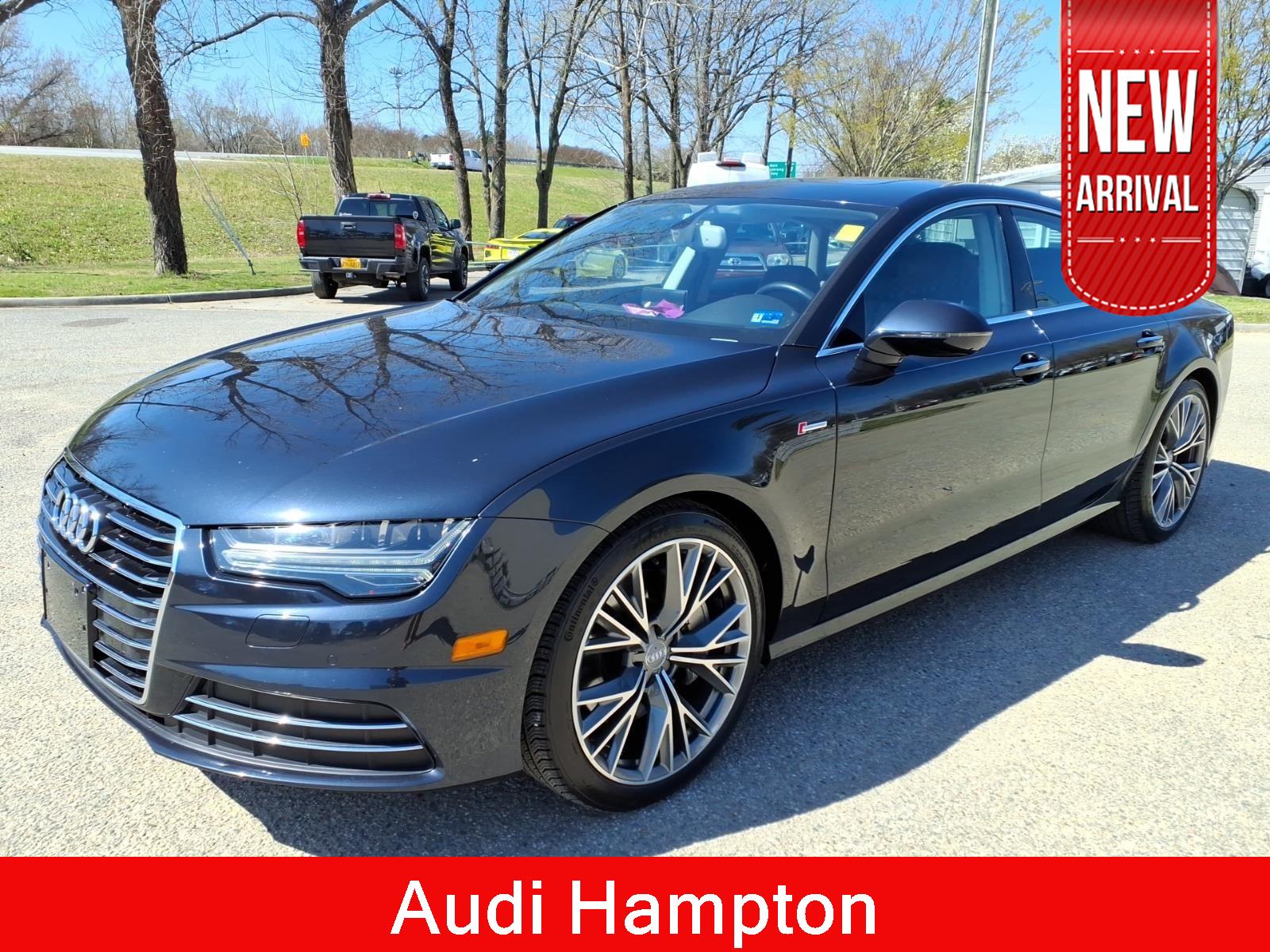 Moonlight Blue Metallic 2016 Audi A7 3.0T quattro Premium Plus AWD Sedan All-Wheel Drive Automatic