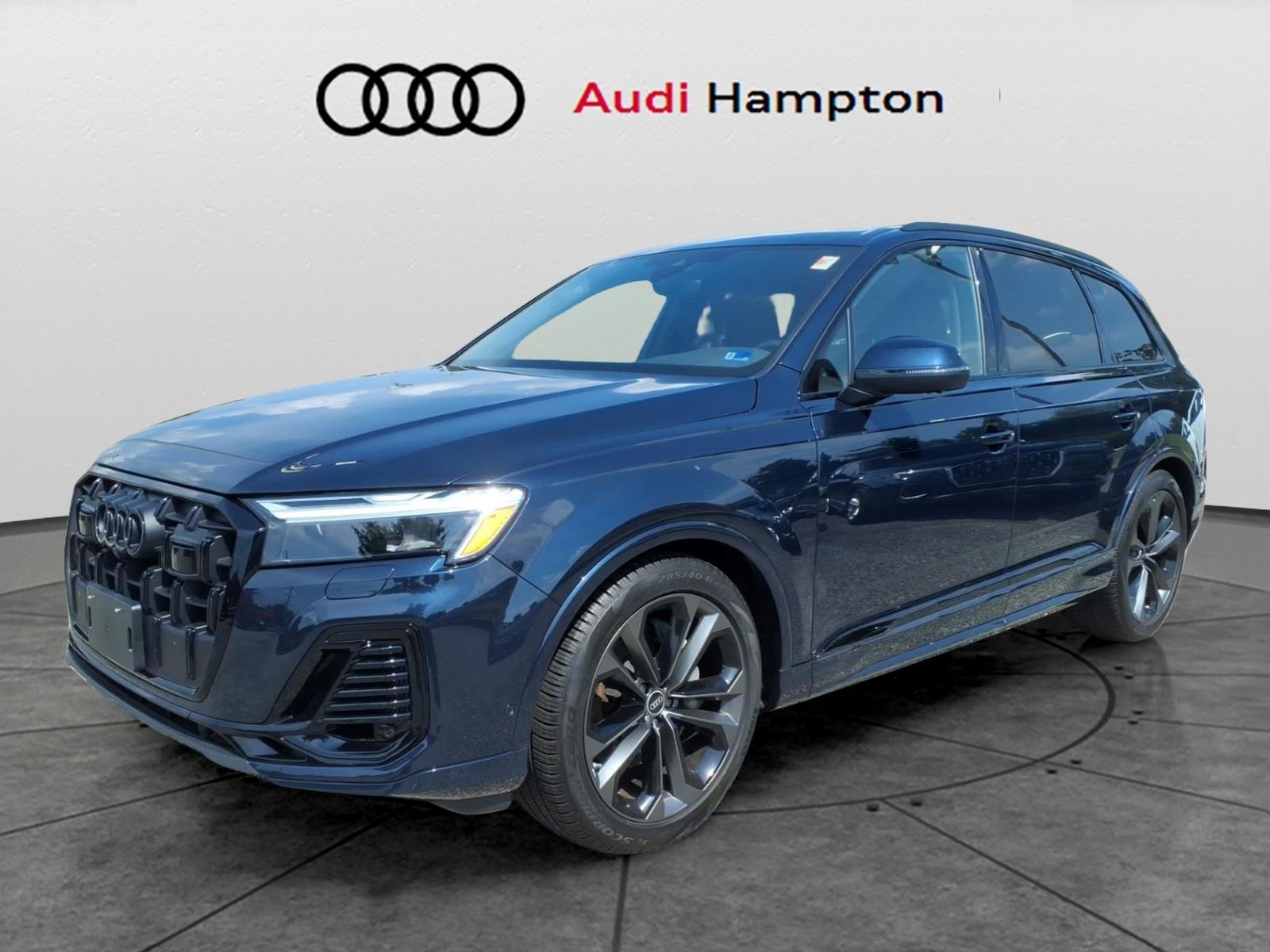 Waitomo Blue Metallic 2025 Audi Q7 quattro Premium Plus 55 TFSI SUV / Crossover All-Wheel Drive Automatic