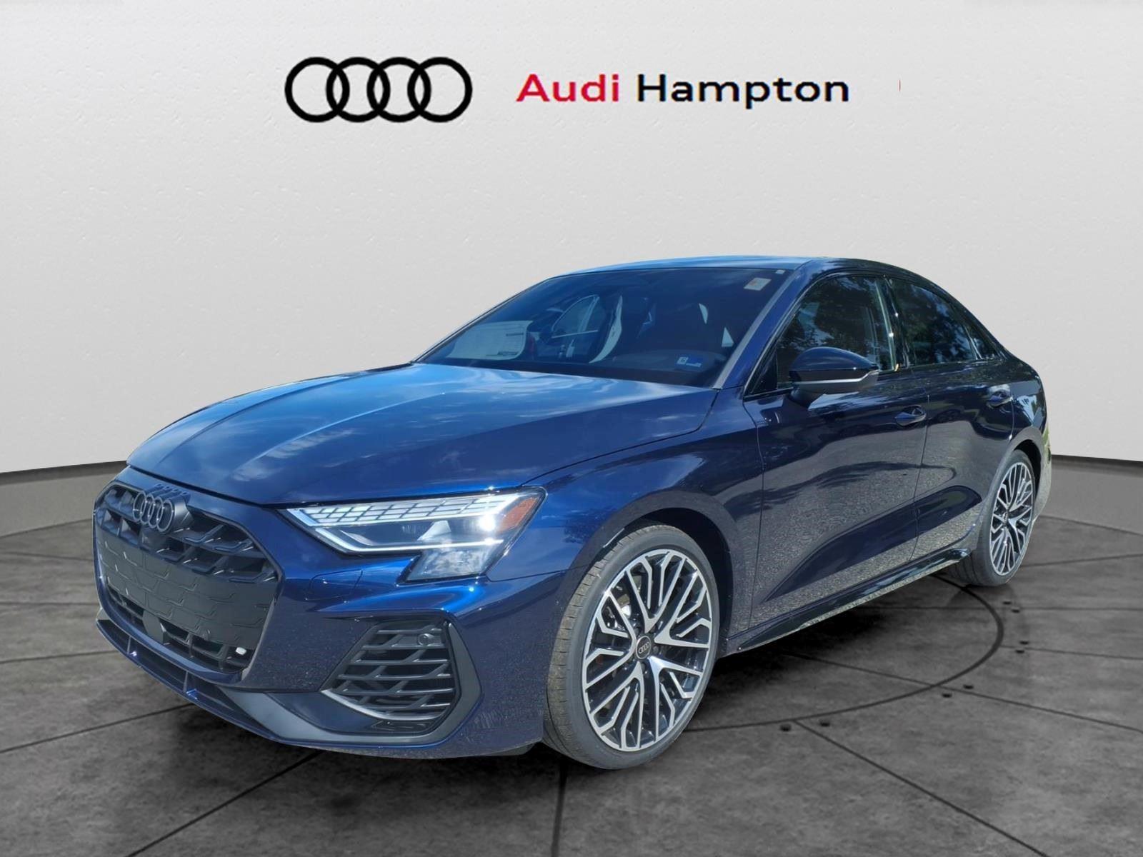 Navarra Blue Metallic 2026 Audi S3 Sedan All-Wheel Drive Automatic