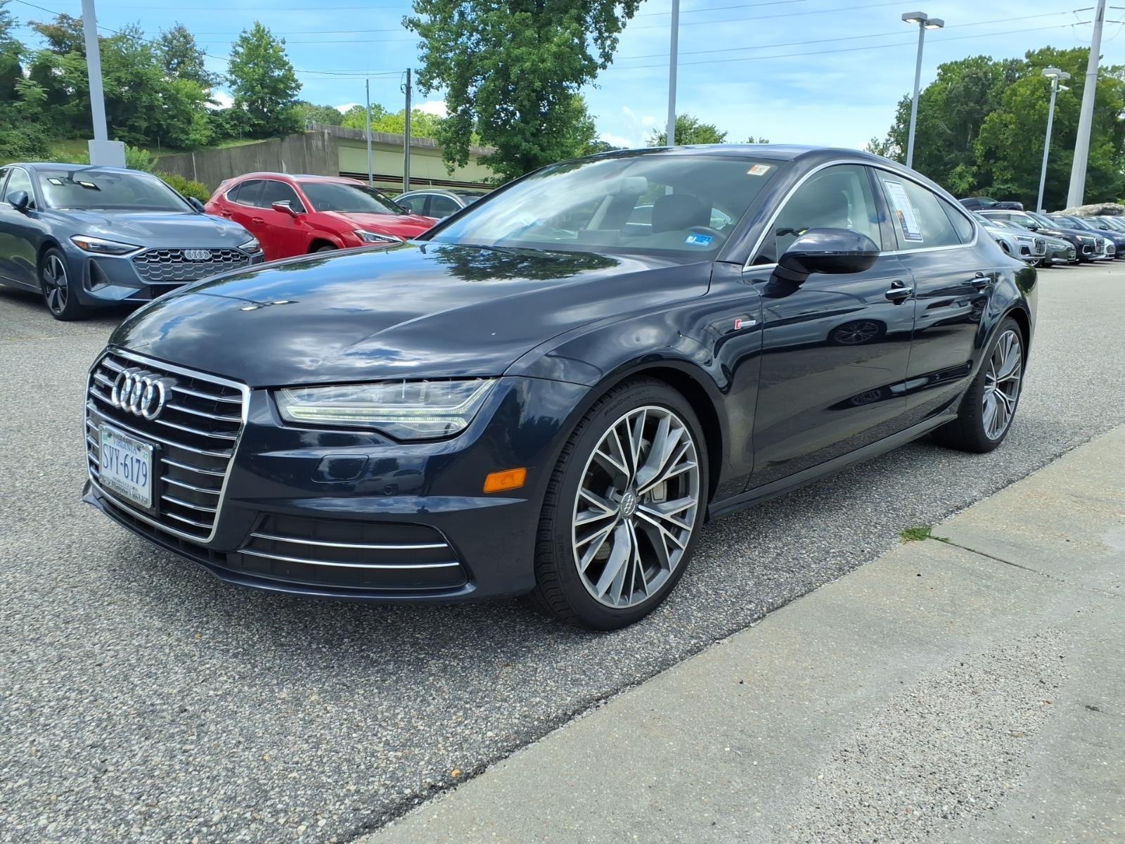 Moonlight Blue Metallic 2016 Audi A7 Sedan All-Wheel Drive Automatic
