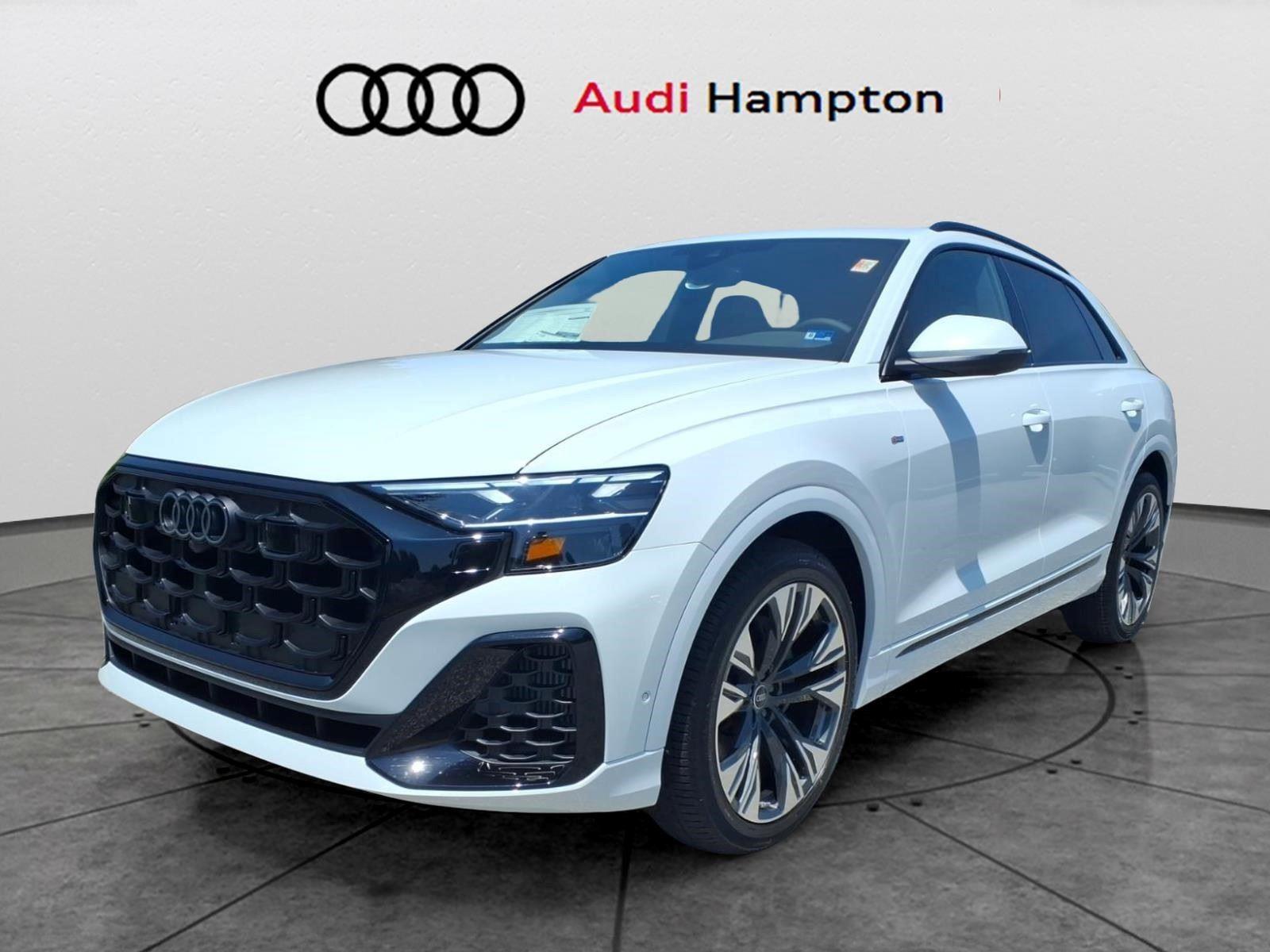 Glacier White Metallic 2026 Audi Q8 SUV / Crossover All-Wheel Drive Automatic