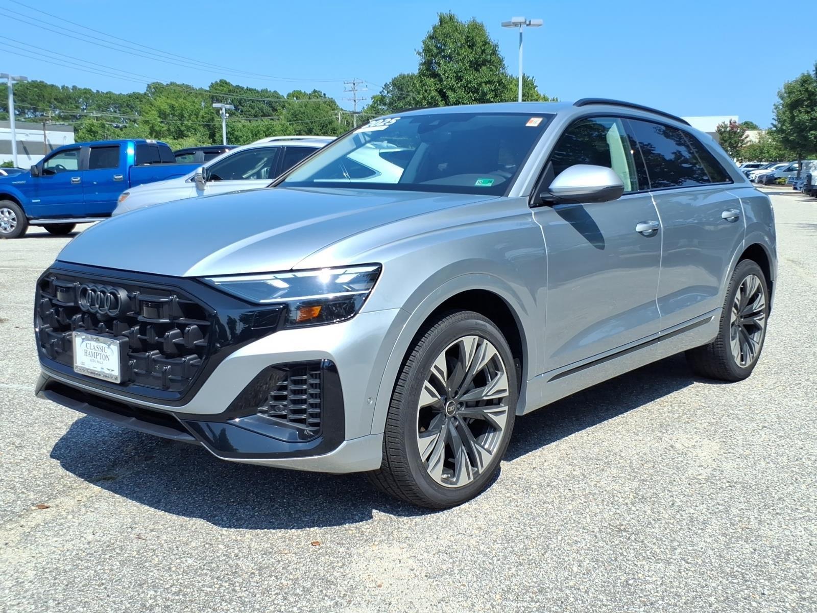 Satellite Silver Metallic 2025 Audi Q8 SUV / Crossover All-Wheel Drive Automatic