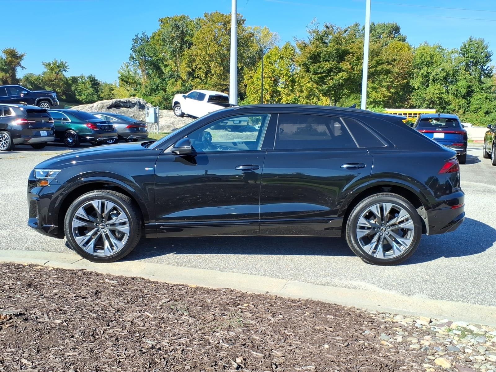 Certified Used 2025 Mythos Black Metallic Audi Premium Plus image 3